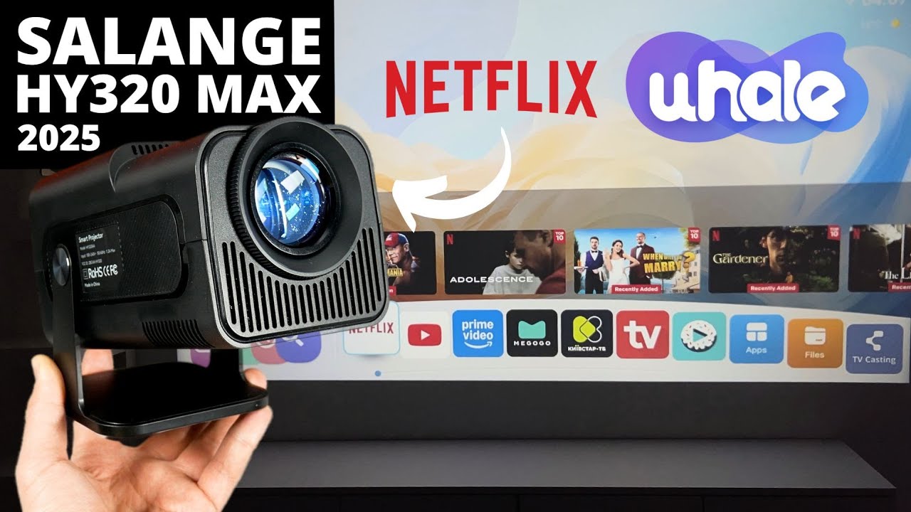 Salange HY320 MAX REVIEW: The Most HYPED Projector is Back in 2025!