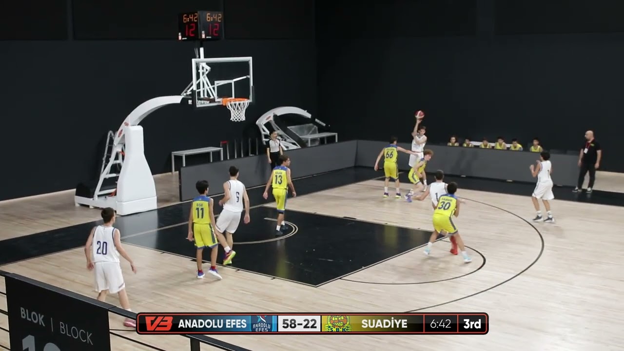 Anadolu Efes Highlights vs Suadiye Basketbol | TBF U14 | 05.10.2024