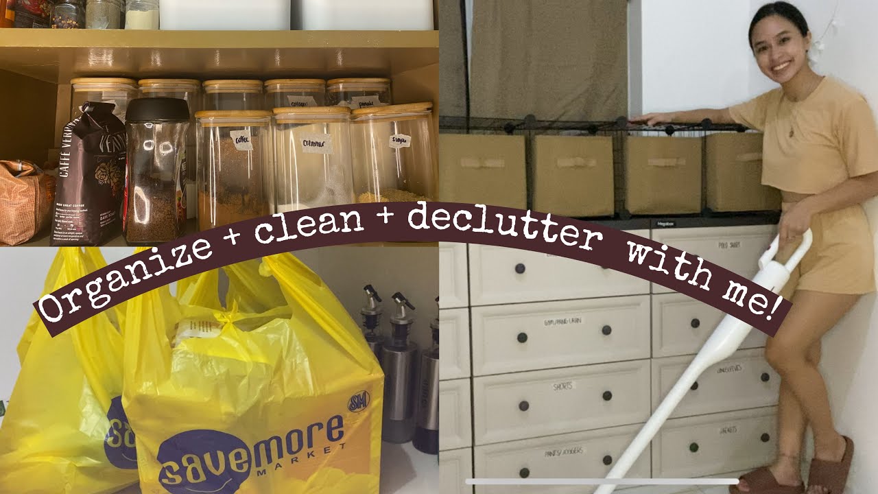 Organize + clean + declutter with me | Philippines | Kay Janeza
