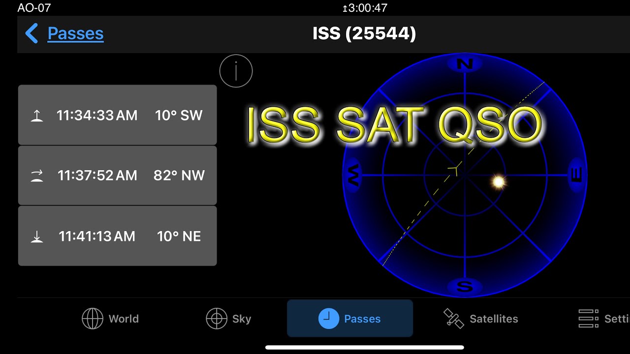 ISS #SATELLITE QSO USING ANYTONE 878 HANDHELD #hamradio #satellite #ariss #anytoneradio