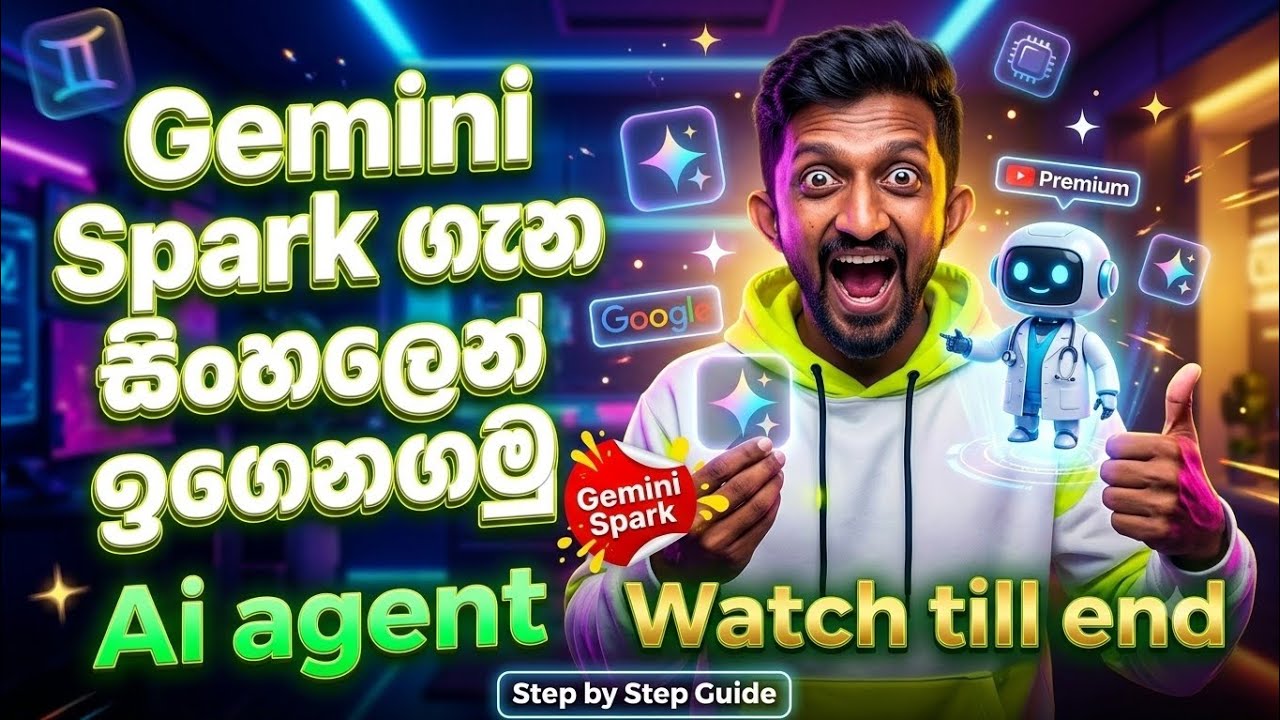 Google Gemini Spark Explained in Sinhala 🇱🇰 | Best Always-On AI Agent Tutorial