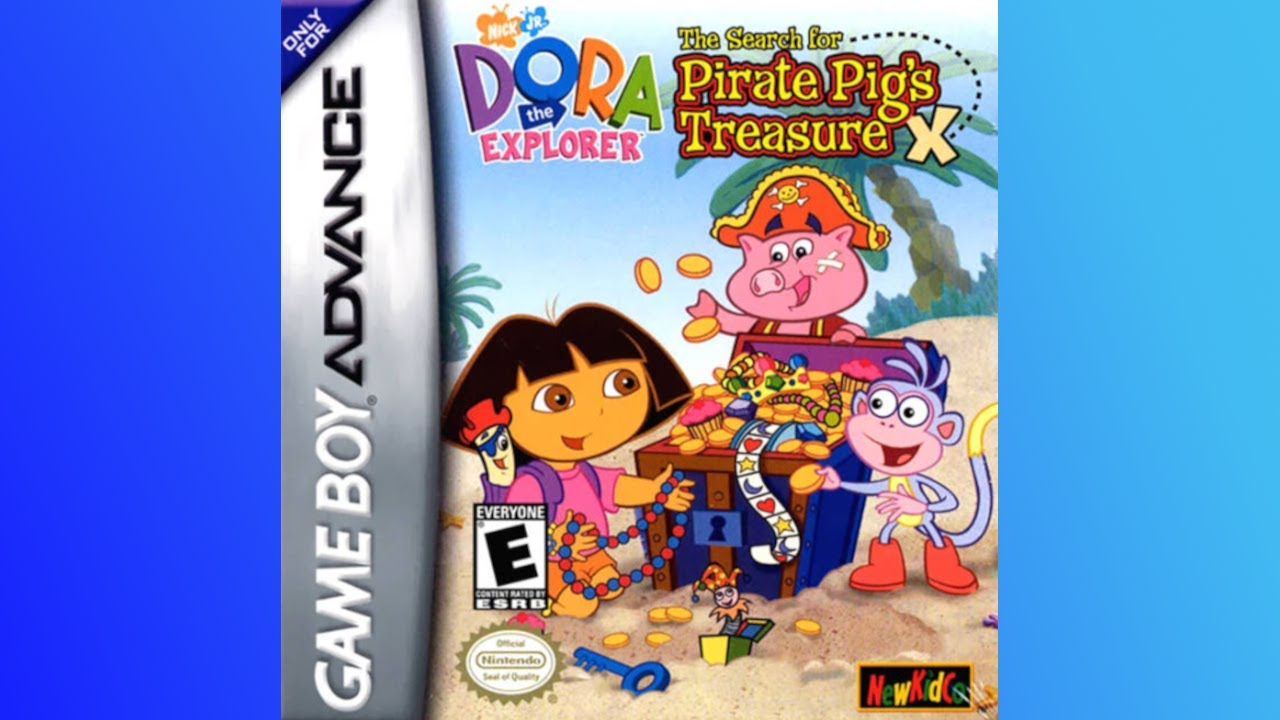 Dora the Explorer: The Search for Pirate Pig's Treasure - Nintendo Game Boy Advance