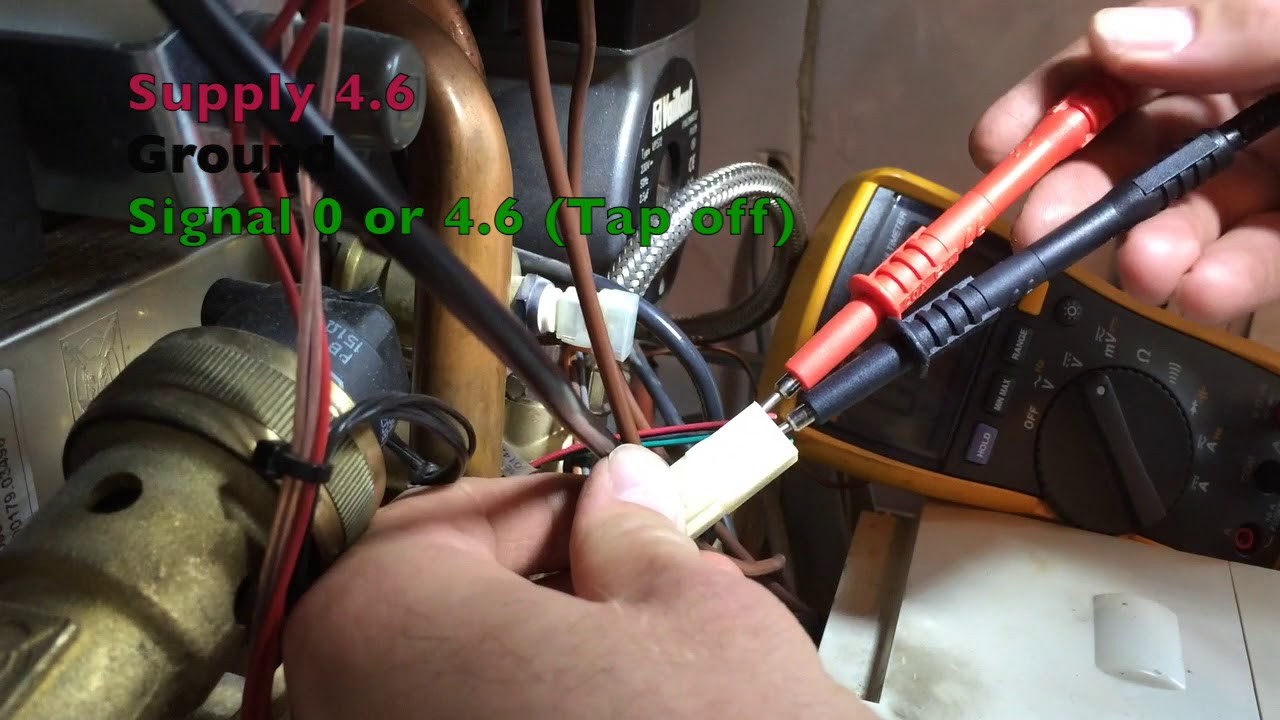 How to test 3 wire flow sensors. Vaillant boiler no hot water. Combination Boiler. My first video.