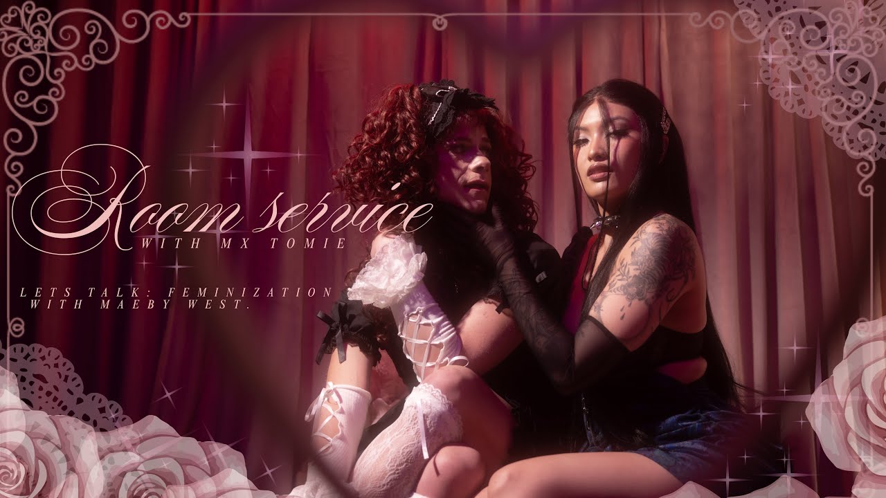 Mx Tomie берёт интервью у своего фембой-сабы Мейби Уэст | Интервью с Dominatrix + Sub