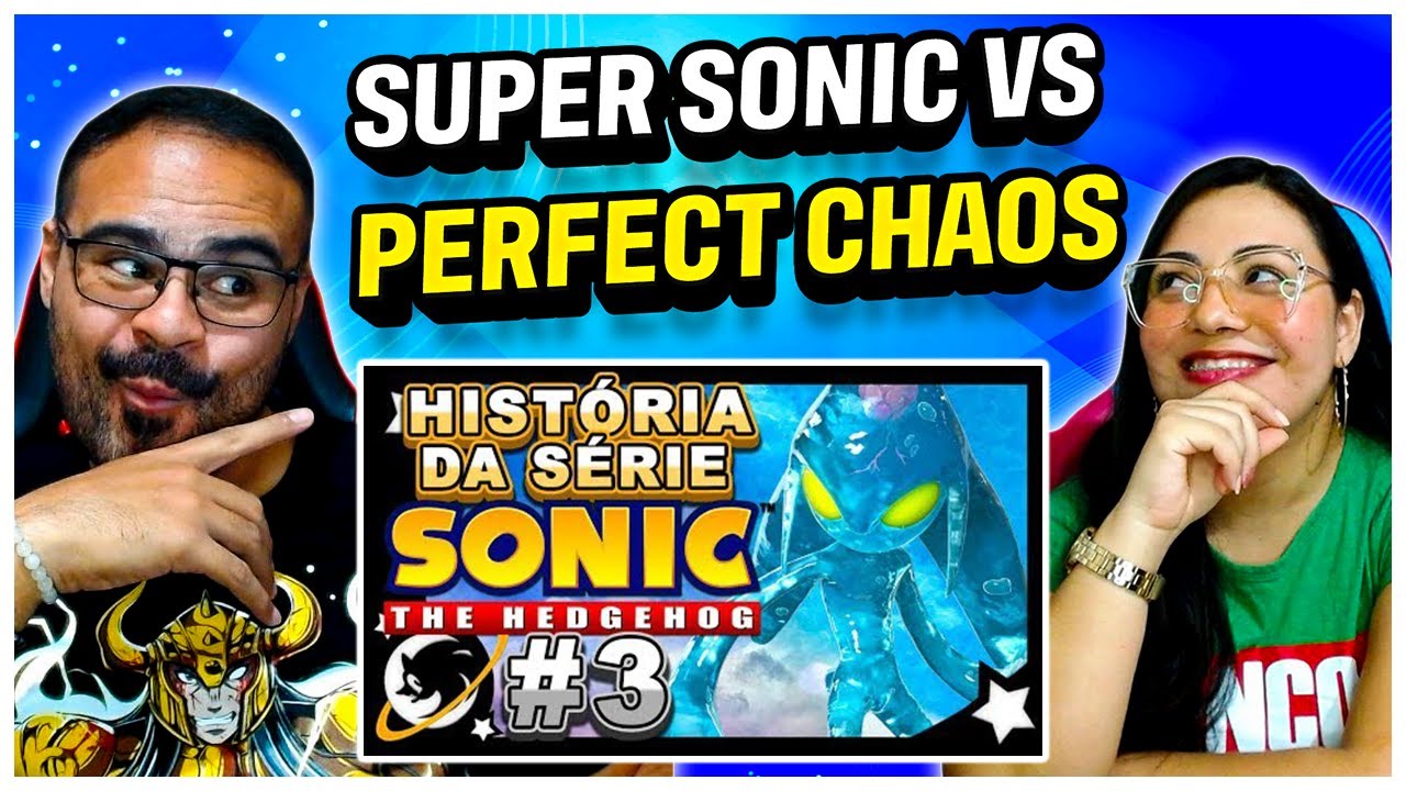 REACT PLANETA SONIC | História do Sonic #3 - A Saga de CHAOS | Sonic Adventure