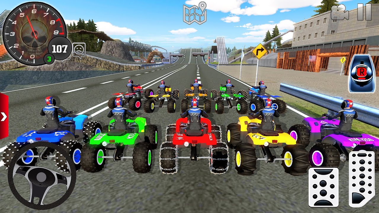 Motor Dirt Quad Bikes - Extreme Off-Road #1 - Motocross Racing video Bike Game Gameplay Android IOS