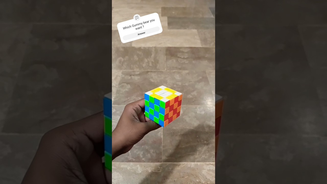Do you Want a Gummy Bear🐻 ? || Cubing World ||