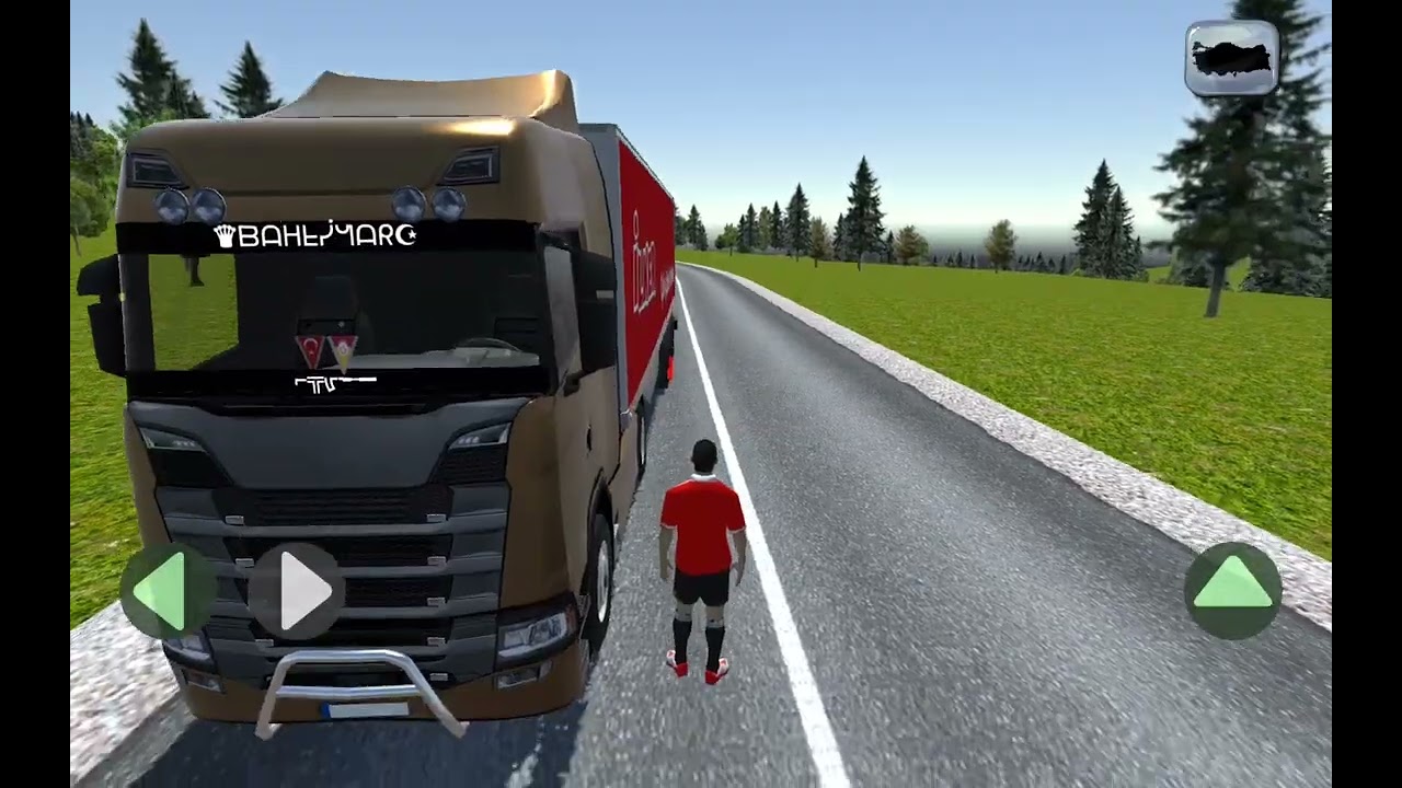 tır da yolculuk🚚 cargo simulator 2021...