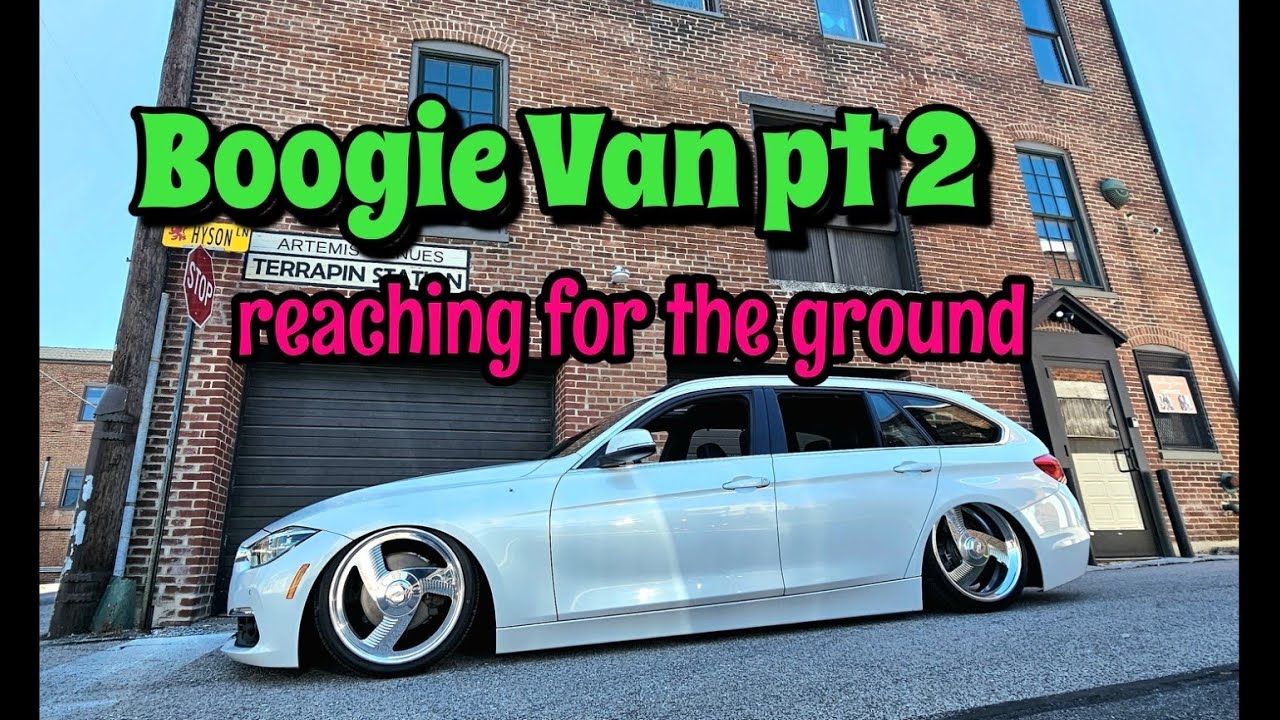 Boogie Van pt2- BMW F31 3 Series Airlift 3H Suspension Install & Hot Rods by Boyd Billet Wheels