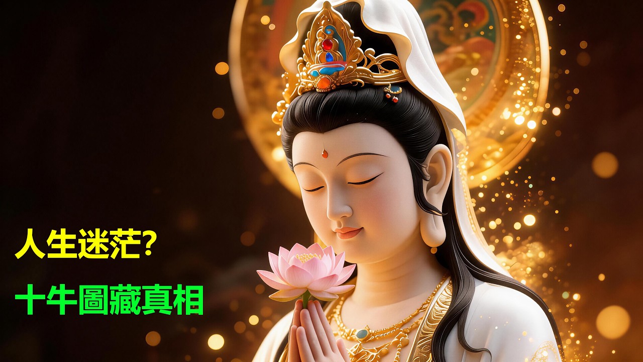 為什麼你總感到迷茫？禪宗「十牛圖」：看懂這 10 張圖，找回失落的本心#修行 #國學 #人生感悟 #治癒