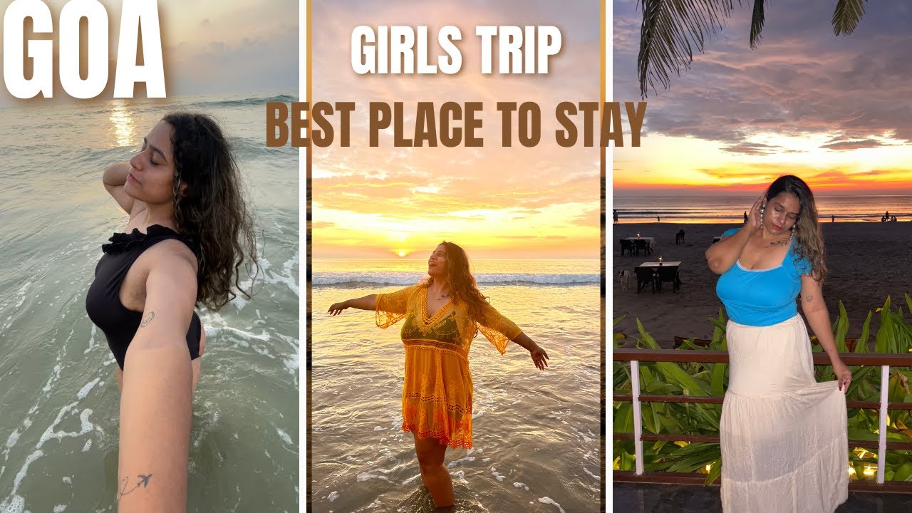 Best place to stay in GOA | Girls trip, shopping, cafes & more | Goa vlog1
