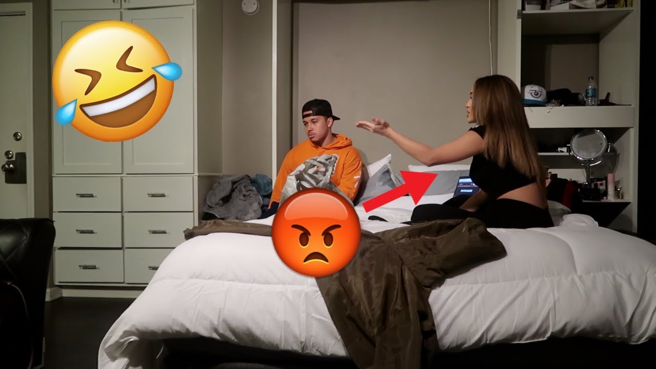 IGNORNING MY GIRLFRIEND FOR 24 HOURS  ** SHE GETS VERY UPSET **