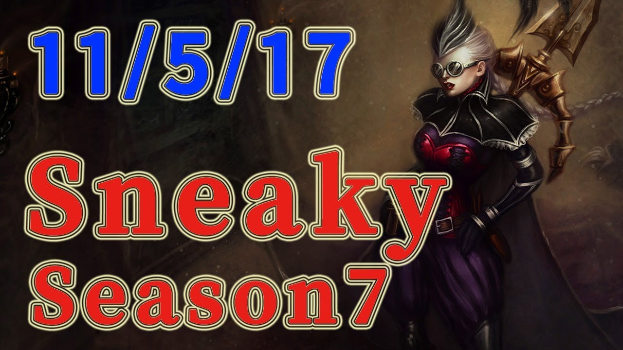 C9 Sneaky Vayne ADC vs Xayah Patch 7.21