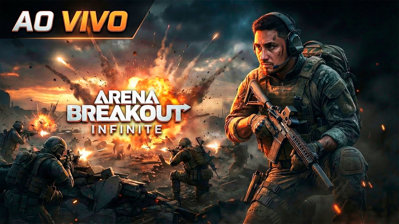 🔴 ARENA BREAKOUT AO VIVO 🔴 LIVE DIRETAMENTE DO CAPS!! #arenabreakout 👑