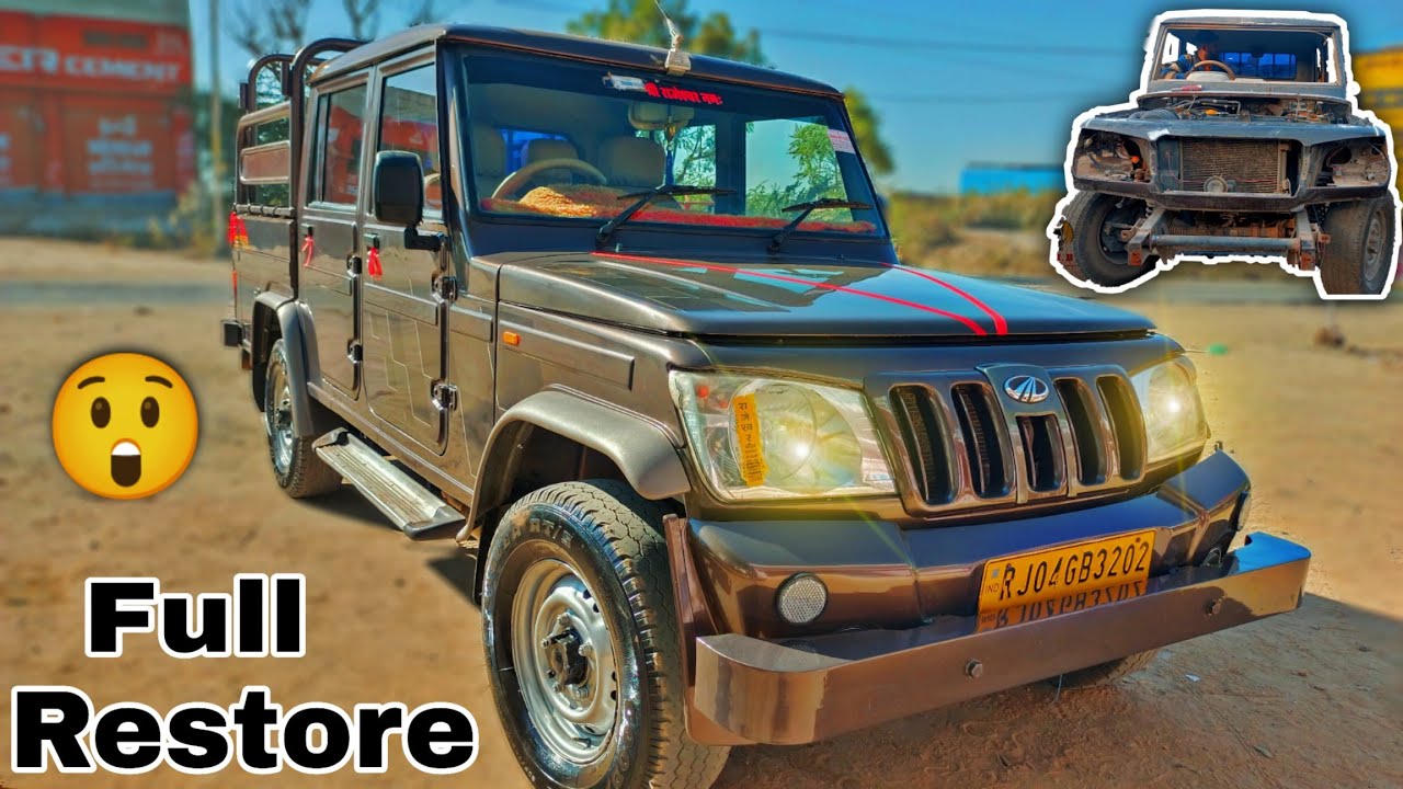 Restore || Mahindra Bolero Camper Gold Vx ||  Full Video || Nitesh Motor Body || NMB.