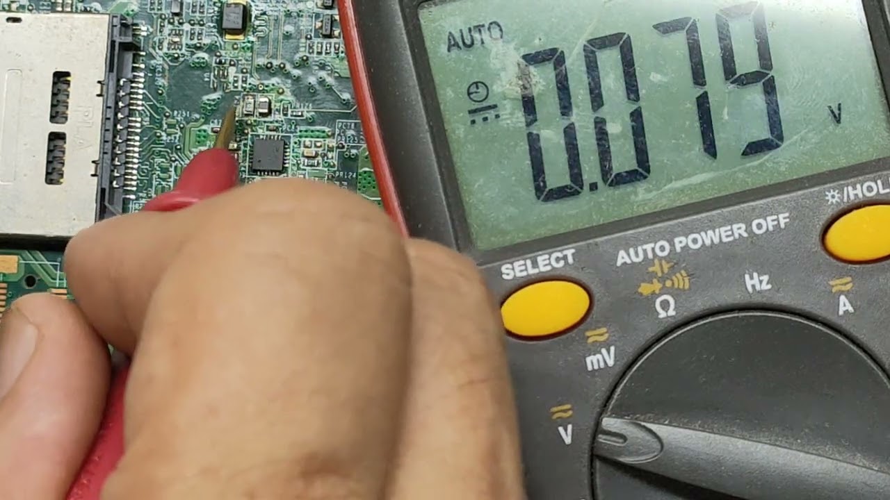 สอนซ่อมโน๊ตบุ๊ค การตรวจซ่อมอาการเปิดไม่ติด PWM Standby VIN ไม่จ่าย