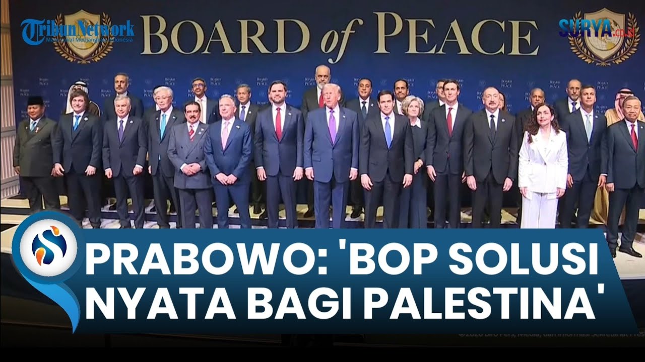 Soal Rapat Perdana BoP, Prabowo: Merintis Solusi Nyata bagi Palestina