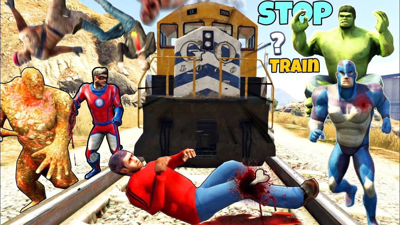 Who Will Stop This Train Rope Hero Tipson🤣Or Mutant | Rope Hero Vice Town | Rope Hero Gta 5