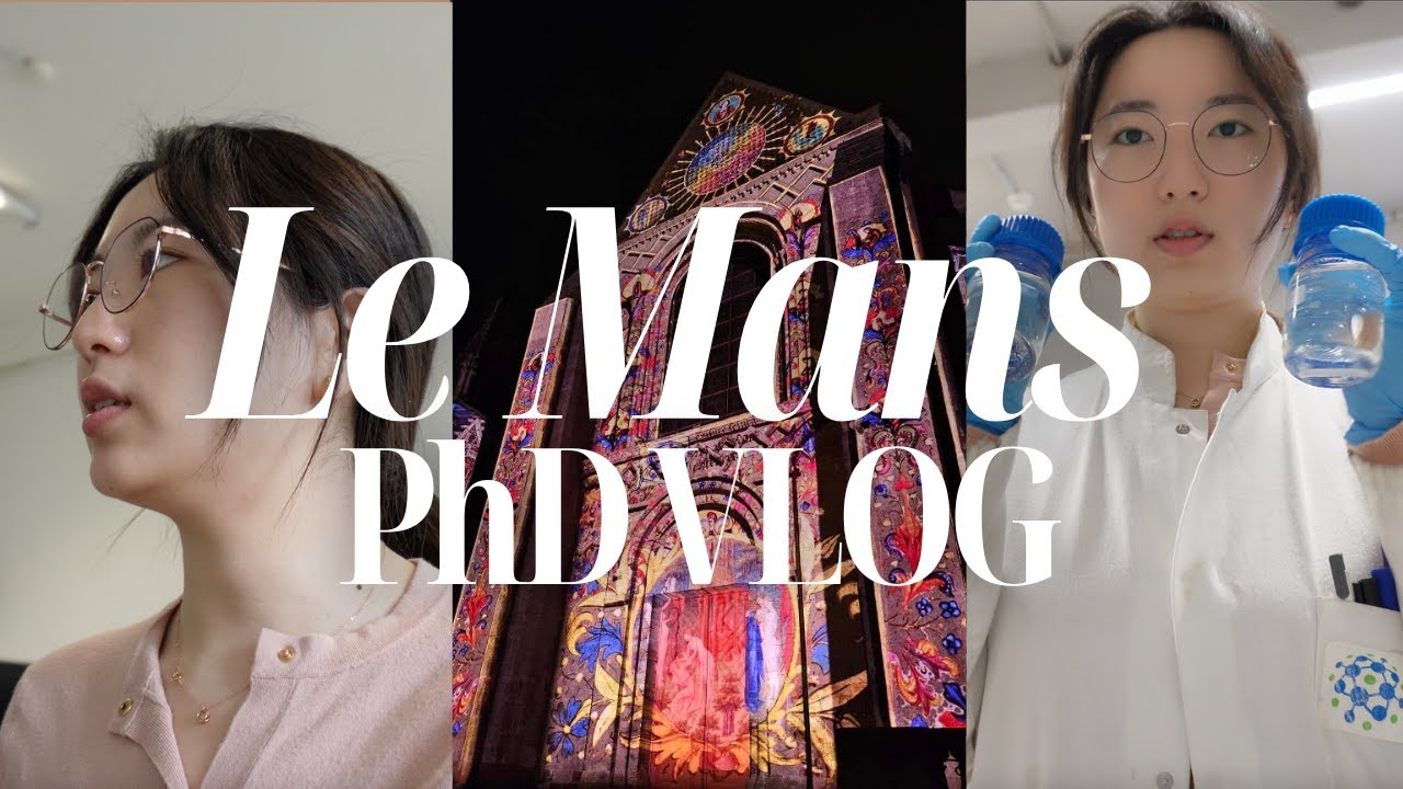PhD in Le Mans 프랑스 대학원생 VLOG (kr/eng/fr sub)