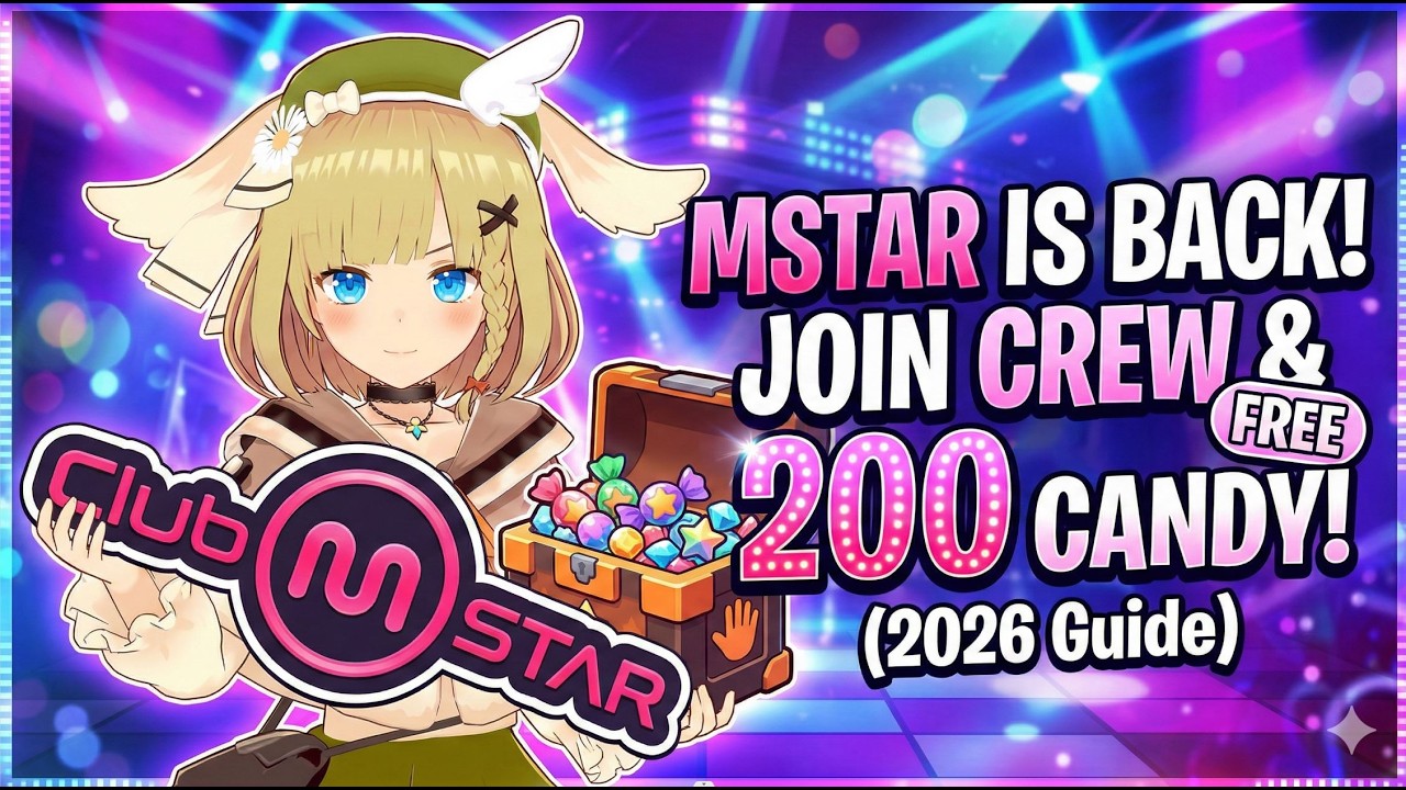 Club M Star is BACK! 💃 How to Join My Crew & Get 200 FREE Candy! (2026 Guide)
