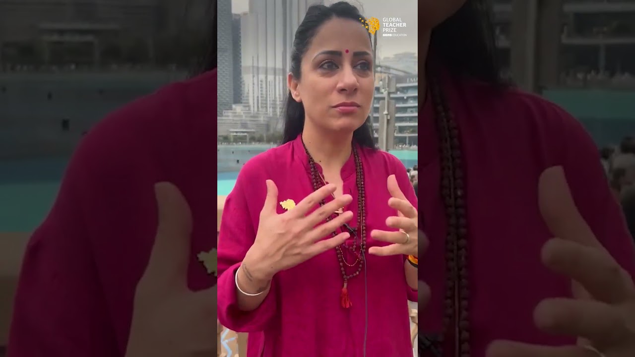 2026 GEMS Education Global Teacher Prize Rouble Nagi at the iconic Burj Khalifa