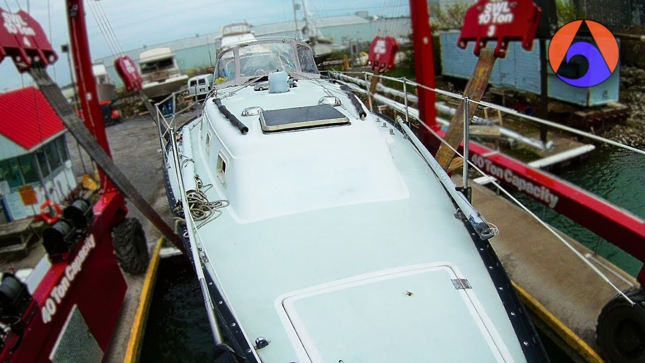 SAILBOAT Launch Day!  [Wildly Intrepid Sailing Ep 46]