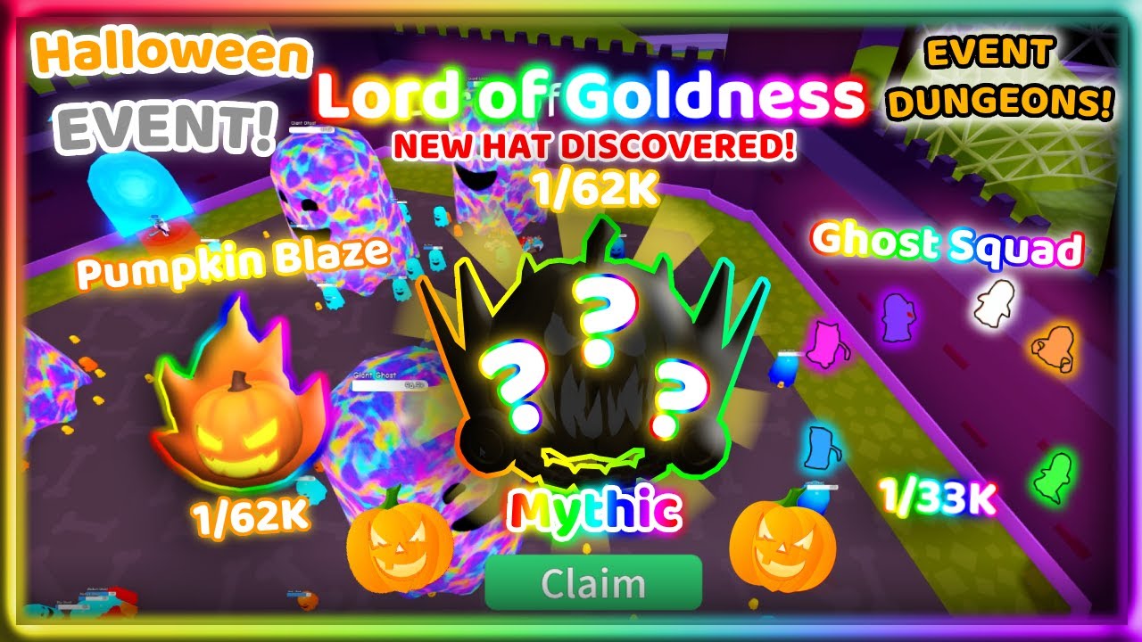 I UNBOXED *ALL* Mythical Hats | *NEW* EVENT DUNGEON!! Showcase Halloween Event | Unboxing Simulator