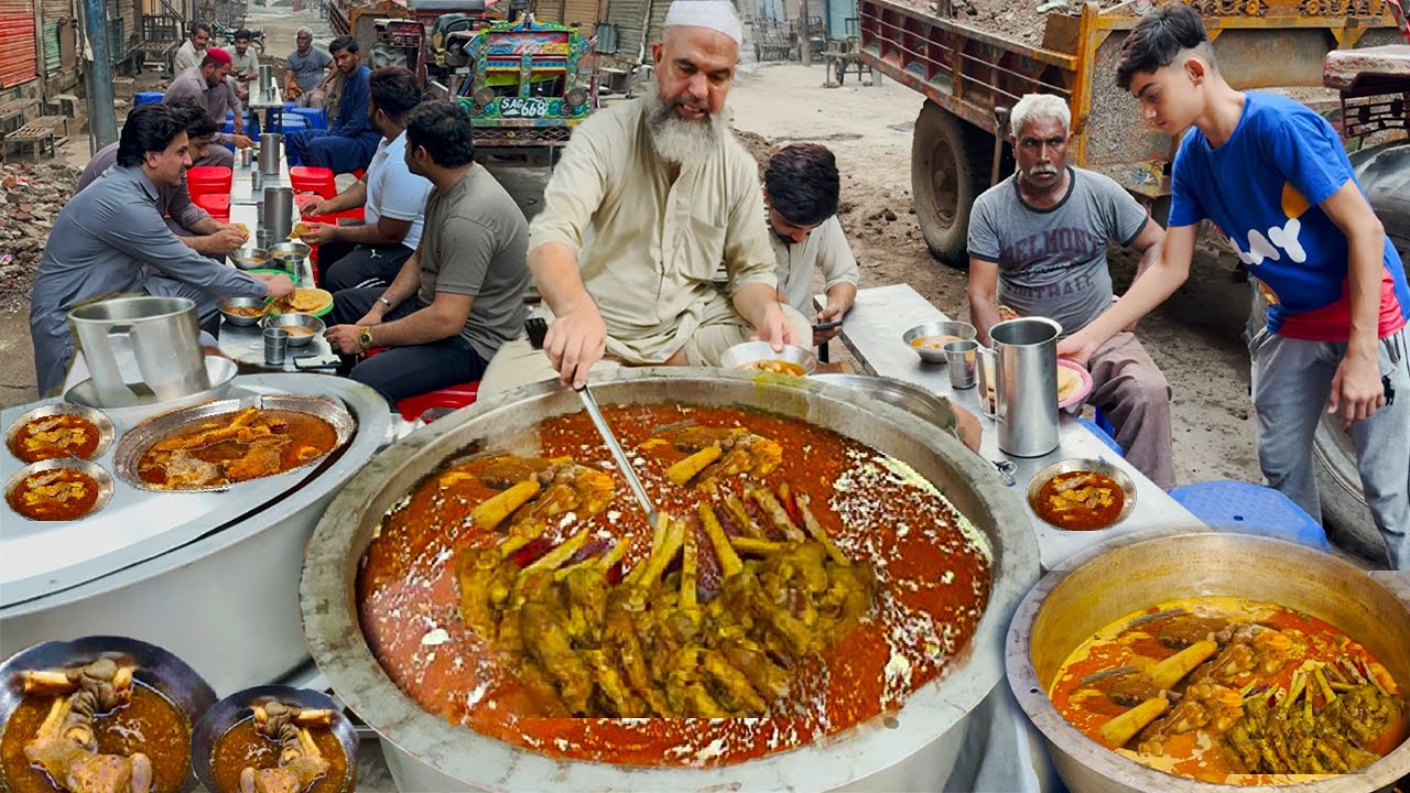 BEST FOOD STREET IN LAHORE ROADSIDE VIRAL LOW PRICE FOOD STREET PAKISTAN