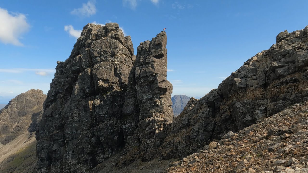 Am Basteir, Sgurr a' Bhasteir and Bruach na Frithe, Black Cuillin, Isle of Skye 13/08/22