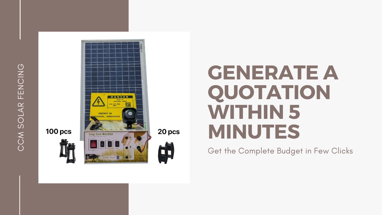 CCM Solar Fence | Get A Quote in 5 Minutes | English