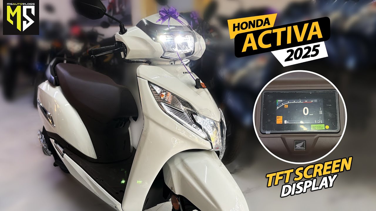 Honda Activa 125 Goes Digital in 2025! Full Review & Features 🔥