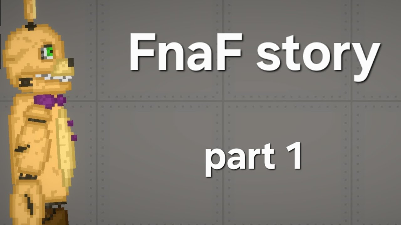 FnaF story|part 1|Trexarul