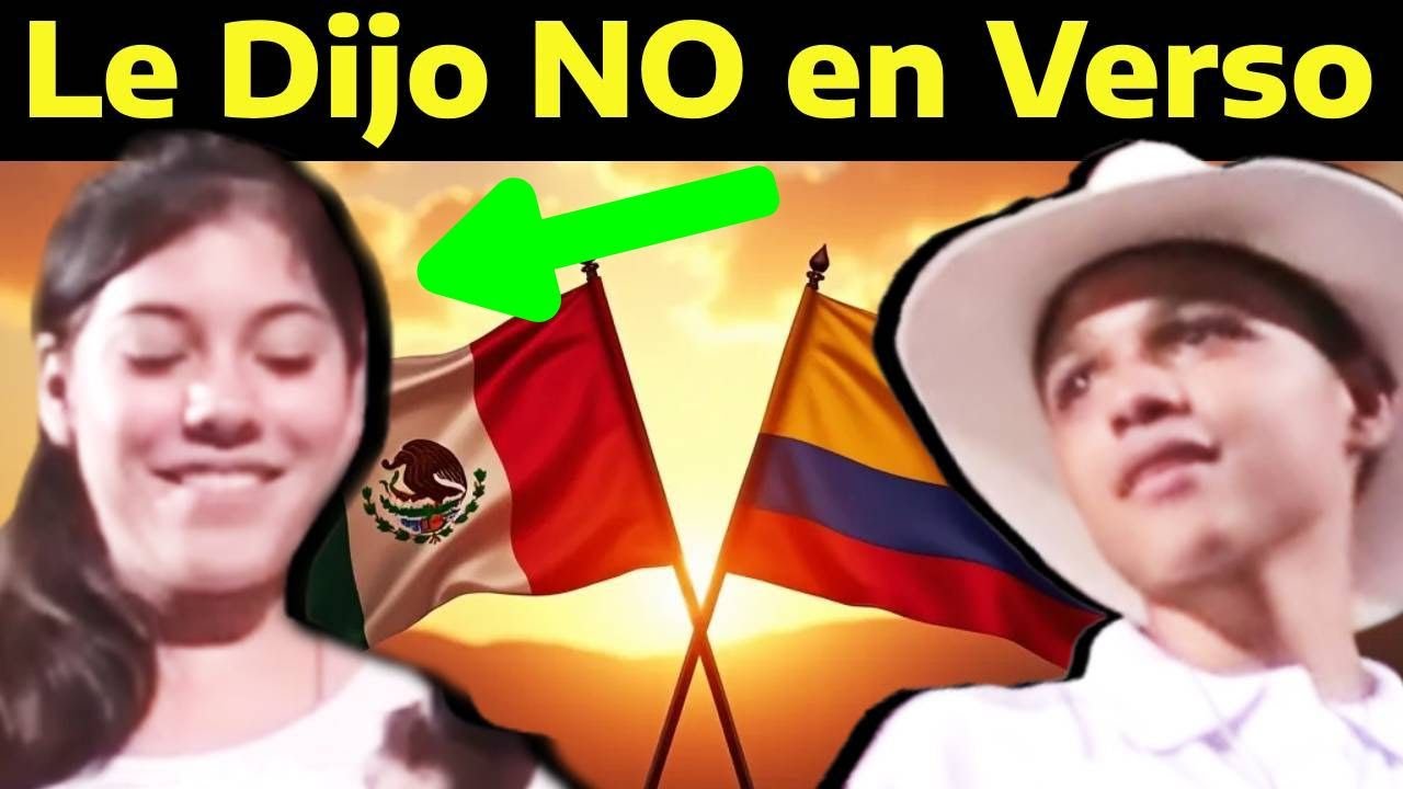 Joven SE DECLARA a MEXICANA Cantando HUAPANGO ¡Y Ella RESPONDE En Verso!
