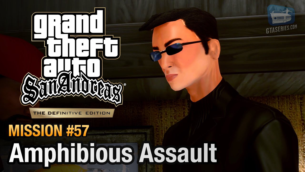 GTA San Andreas Definitive Edition - Mission #57 - Amphibious Assault