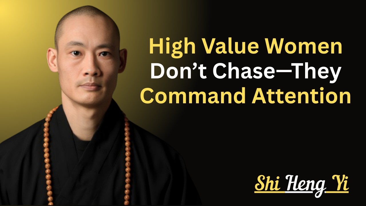 High Value Women Don’t Chase—They Command Attention: MOTIVATIONAL SPEECH BY SHI HENG YI