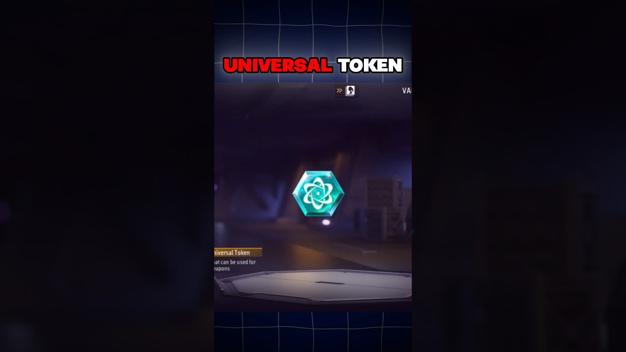 Claim Free Evo Gun Skin With Universal Token 😱 #shorts #freefire
