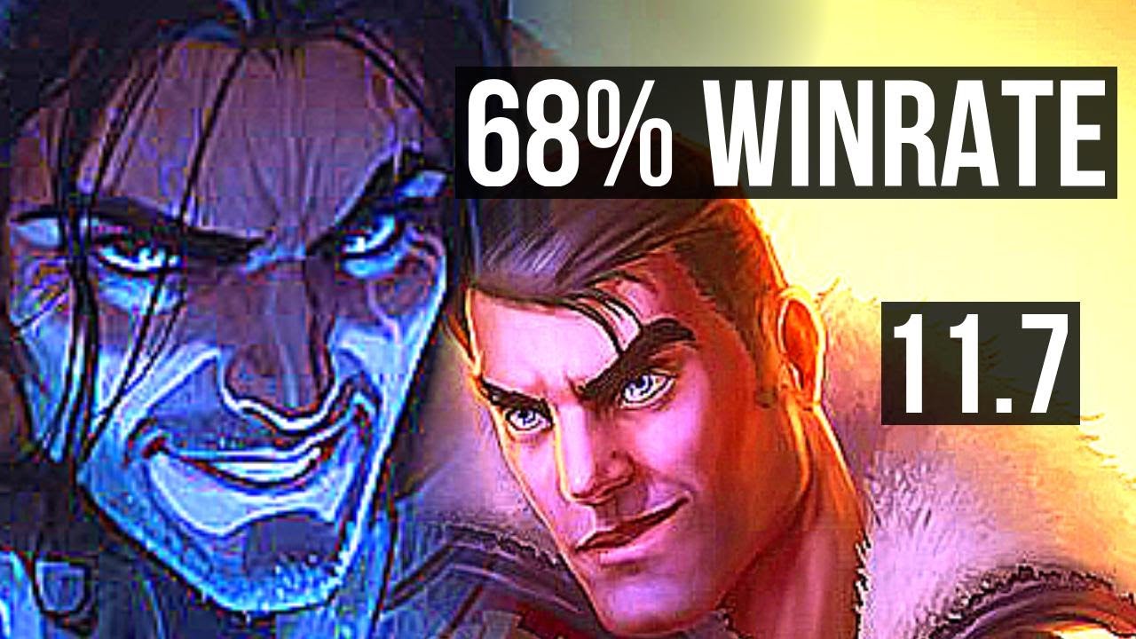 SYLAS vs JAYCE (TOP) | 68% winrate, 6 solo kills, 12/3/5, Dominating | NA Challenger | v11.7