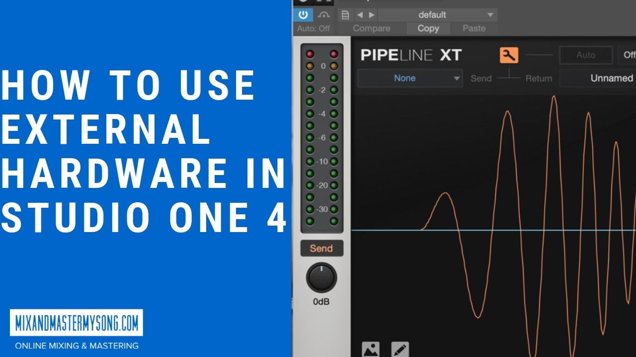 How to Use External Hardware with Studio One 4 Pipeline XT