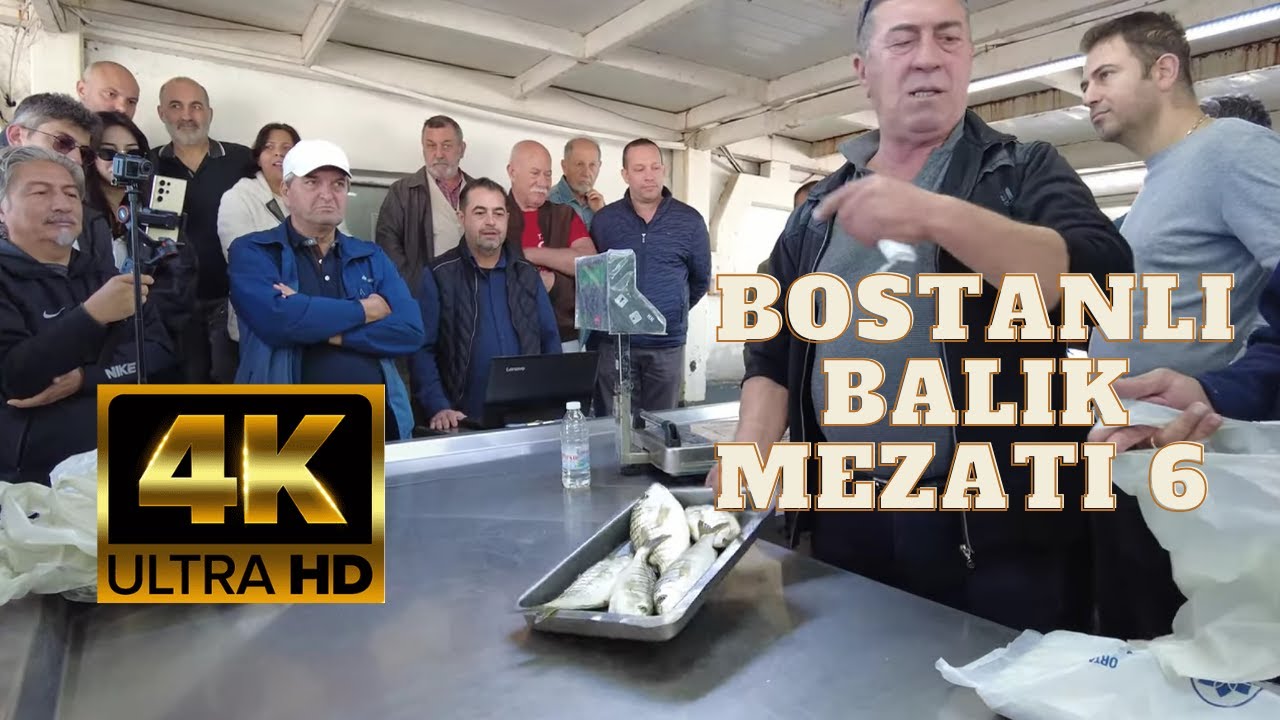 Bostanlı Balık Mezatı’nda Heyecan Dolu Bir Deneyim! | İzmir Balık Pazarı 6 🐟🎥  | 4K 60FPS