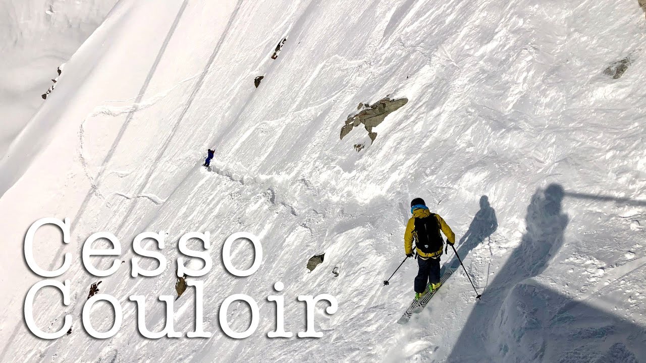 Canale del Cesso - 4 years after avalanche | Cranky Mike Extreme Skiing
