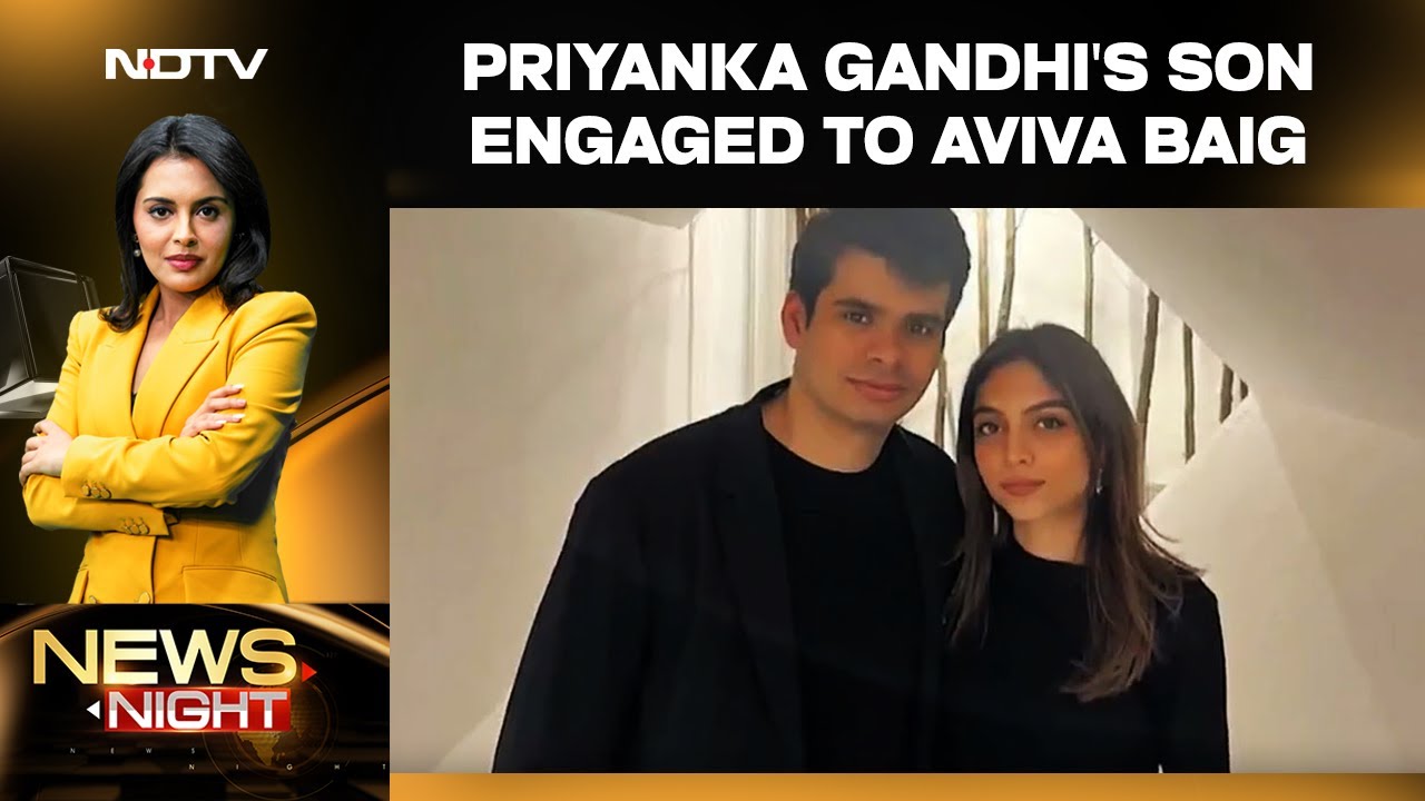 Priyanka Gandhi's Son Raihan Vadra Engaged To Aviva Baig: Seven-Year Love Story Sealed