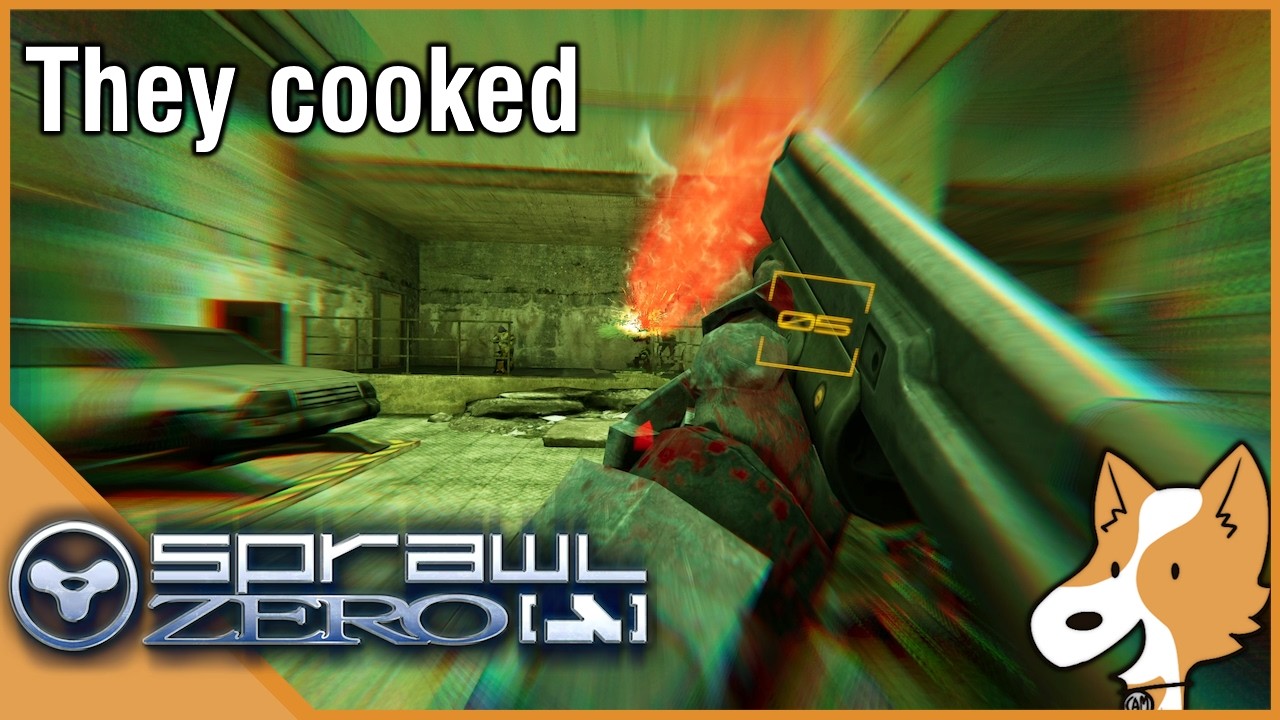 A golden age FPS throwback - SPRAWL zero (Part 1)