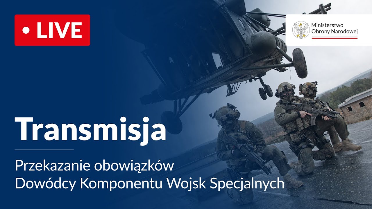 Przekazanie obowiązków Dowódcy Komponentu Wojsk Specjalnych