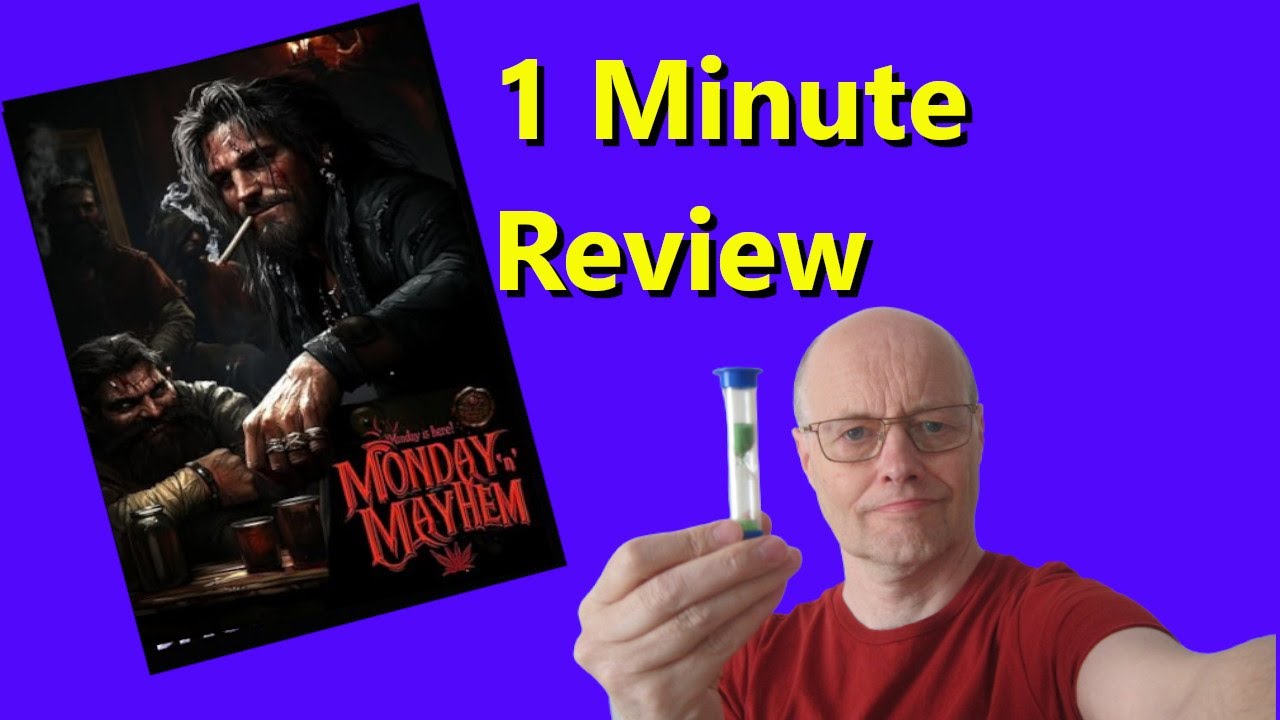 1 min review: Monday 'n' Mayhem by Alexander Gabriel Zoderot