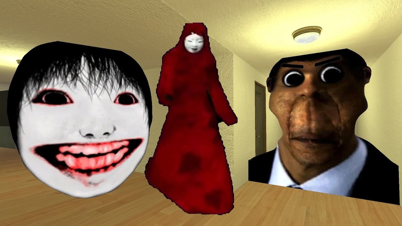 Hi My Name Is Yoshie Obunga And Akamanto Nextbot Garry's Mod Fun #nextbotgmod