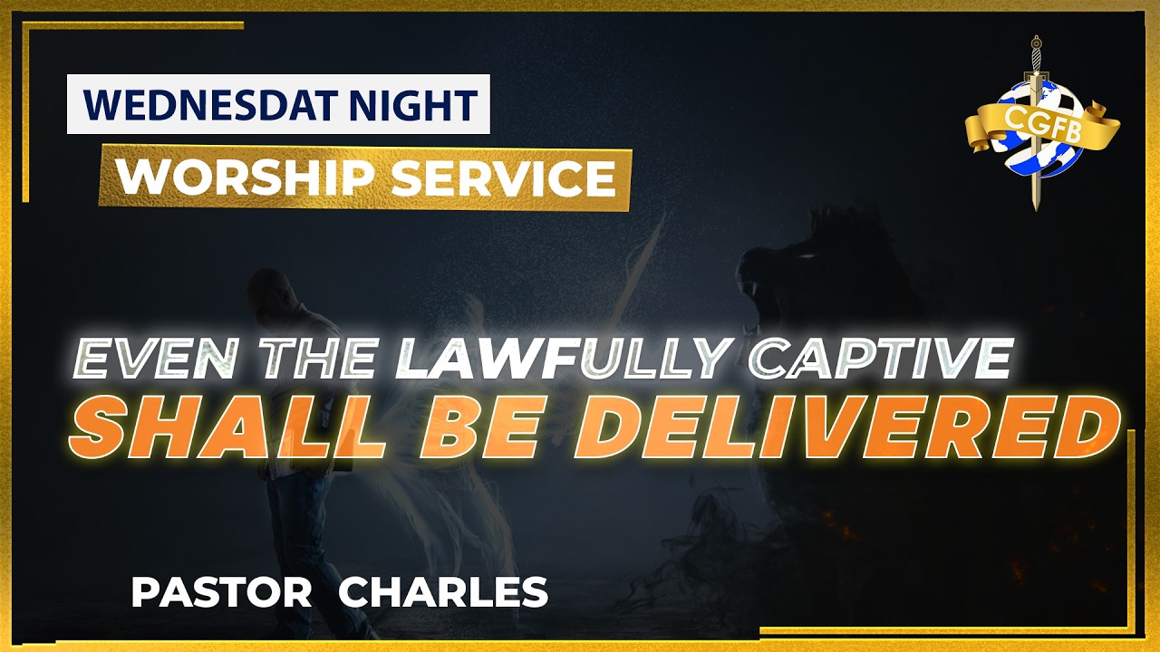 Even Lawfully Captive Shall Be Delivered |Pastor Shervin Charles | Wednesday 11th February 2026 PM