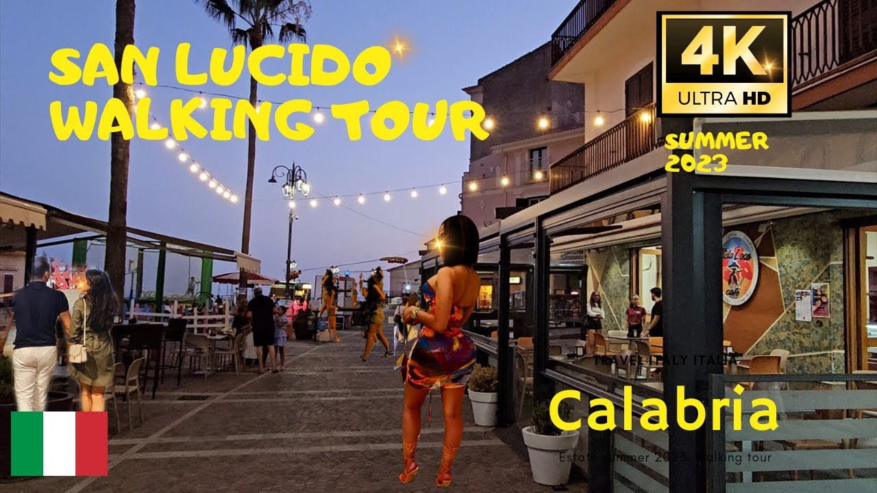 SAN LUCIDO WALKING TOUR ITALY 🇮🇹 CALABRIA SUMMER