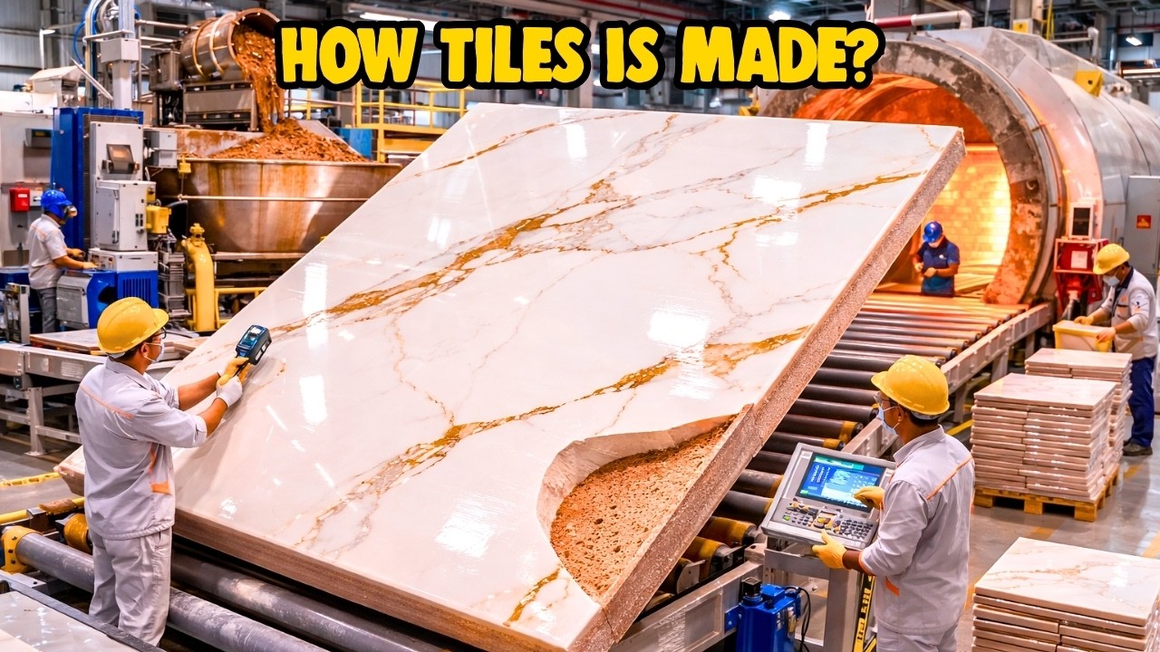 How Tiles Are Made | Tile Manufacturing Process Step by Step