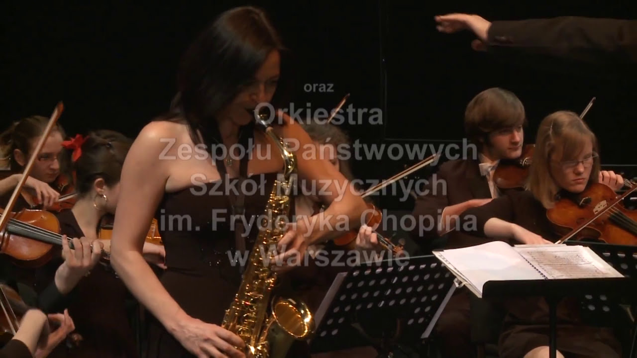 Jerzy Derfel - Mała Sonata e-moll  na saksofon altowy i kwintet smyczkowy część II Largo