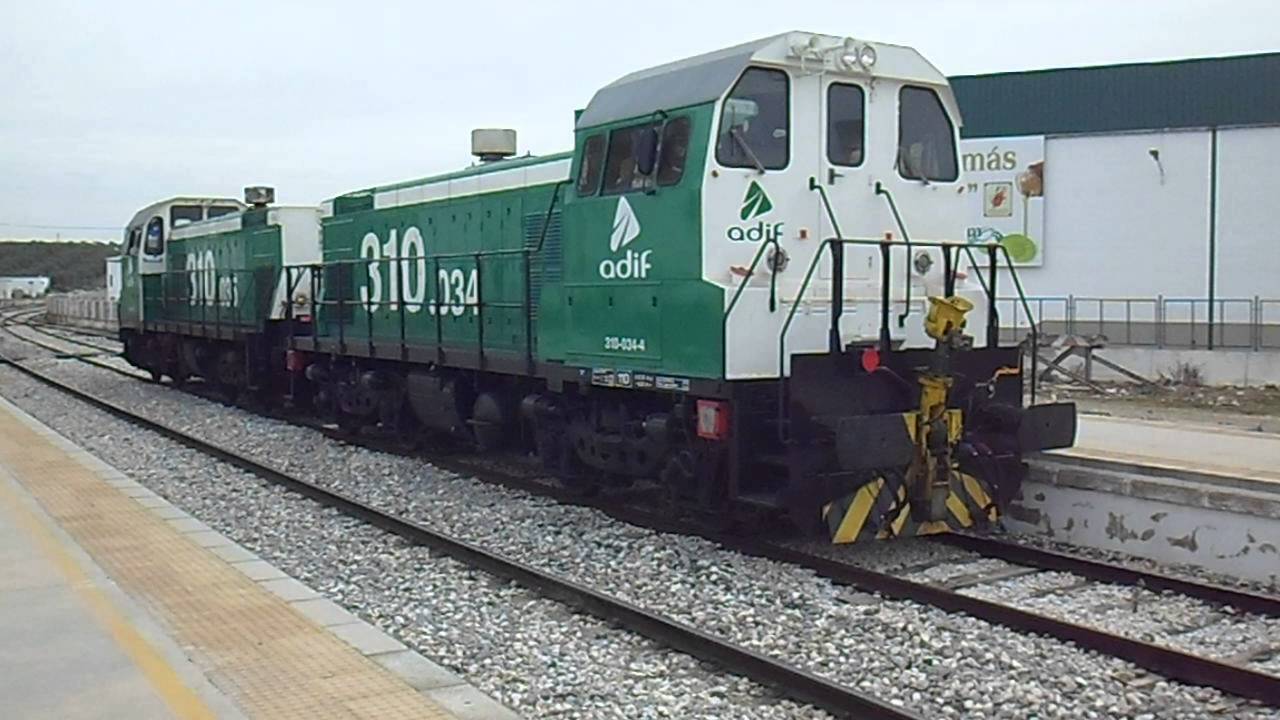 locomotoras 310 de vuelta a sevilla ( la negrilla)